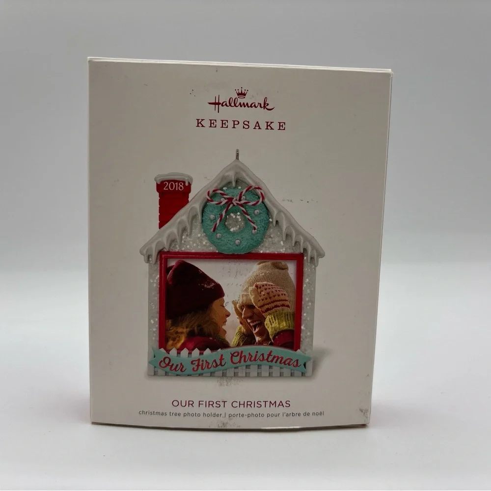 Hallmark Keepsake 2018 Our First Christmas‎ - Christmas Tree Photo Holder